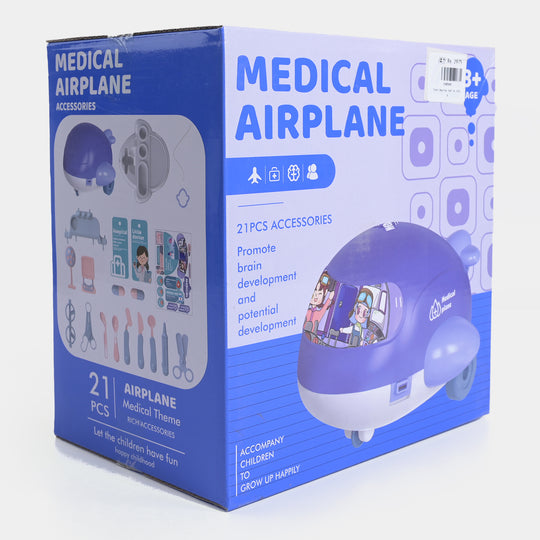 Mini Airplane Doctor Toy Set For Kids | 21PCs