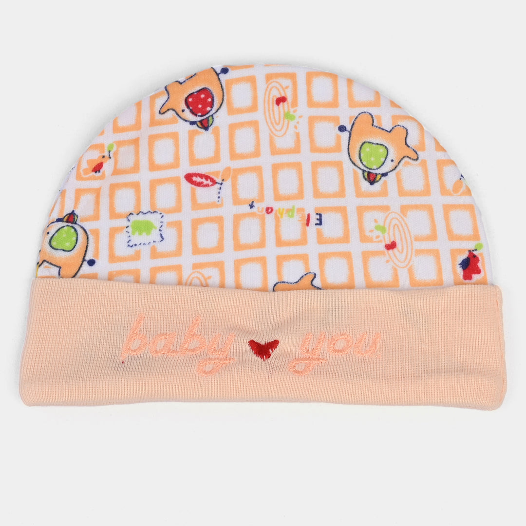 Baby Cap/Hat+Socks+Mittens 3PCs Set