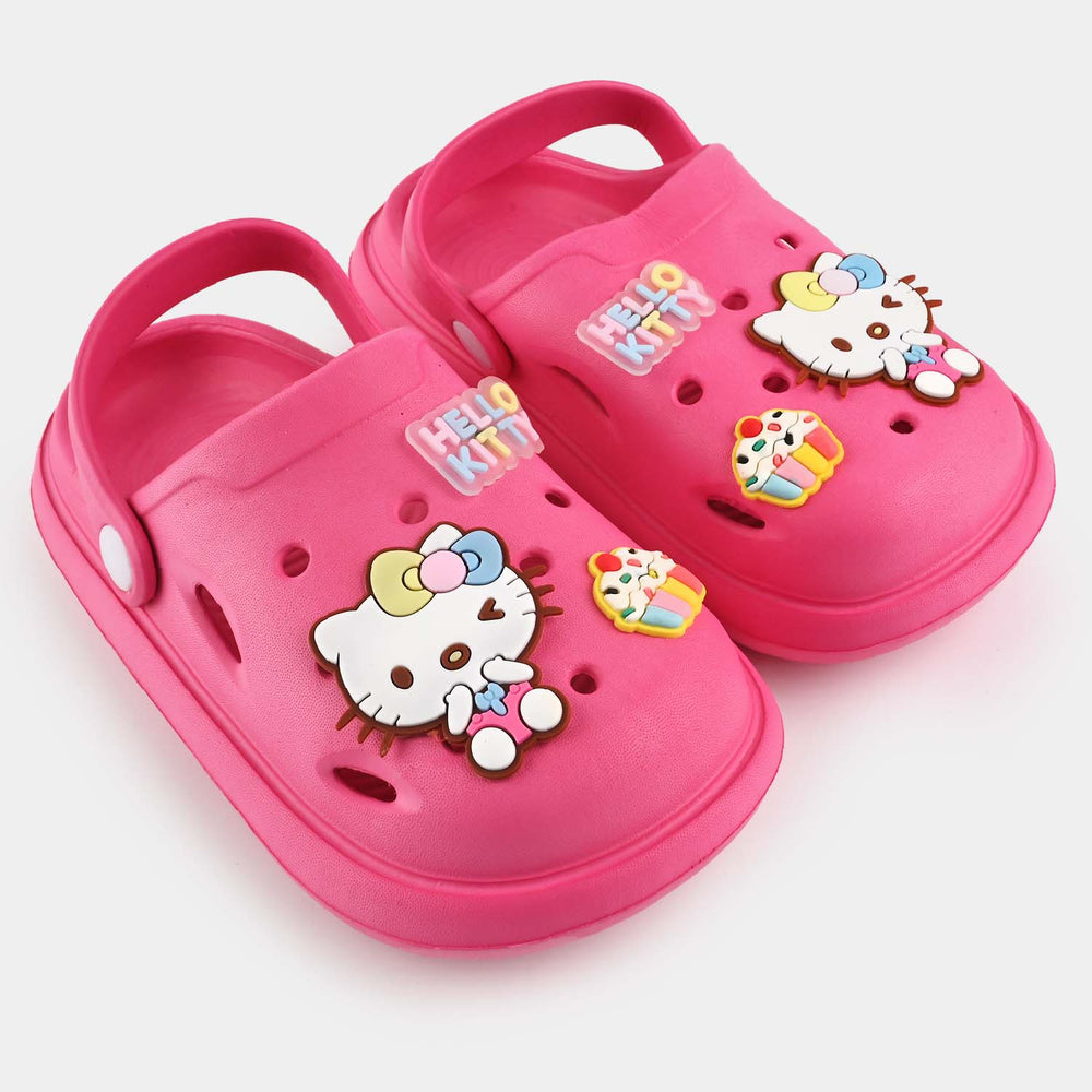 Girls Clogs 118-6-Fuchsia