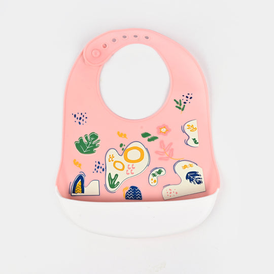 Baby Silicone Food Catcher Bib