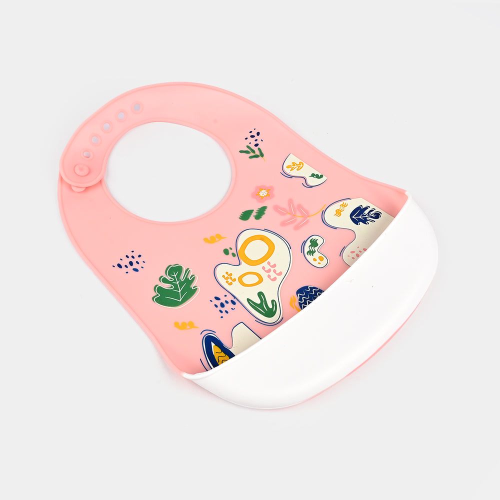 Baby Silicone Food Catcher Bib