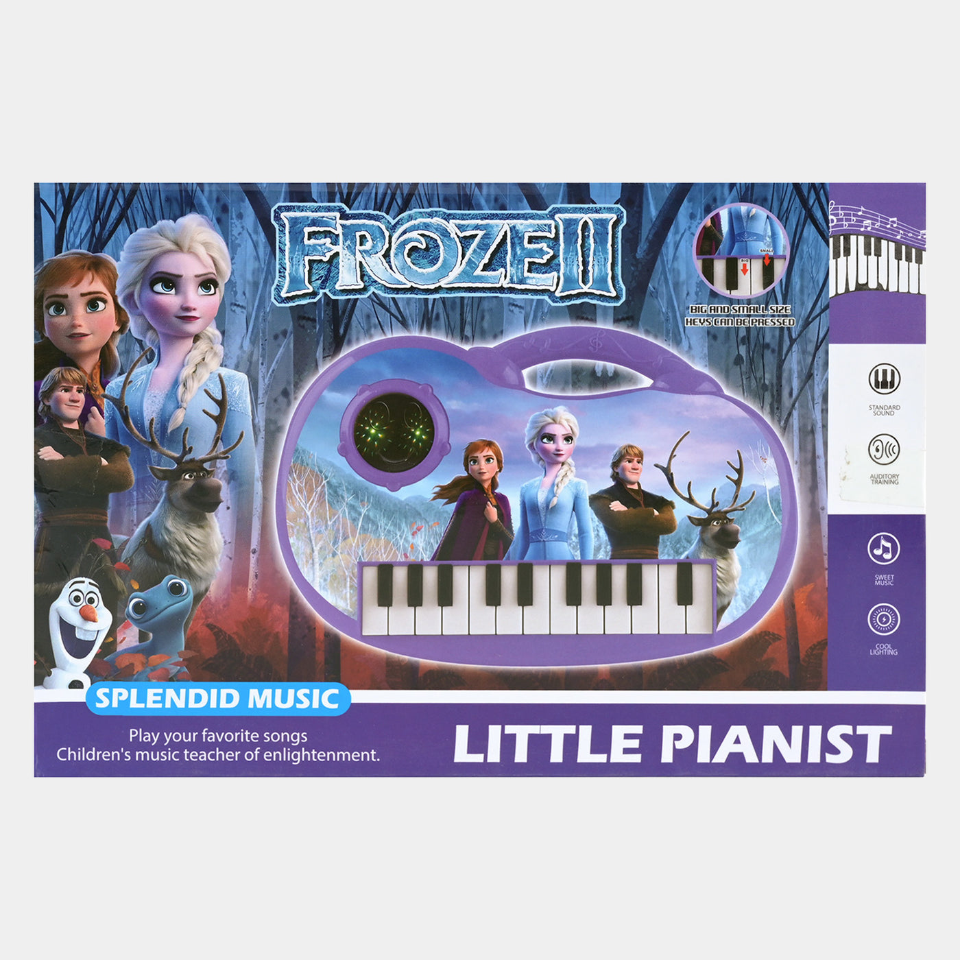 Character Light & Music Piano For Kids