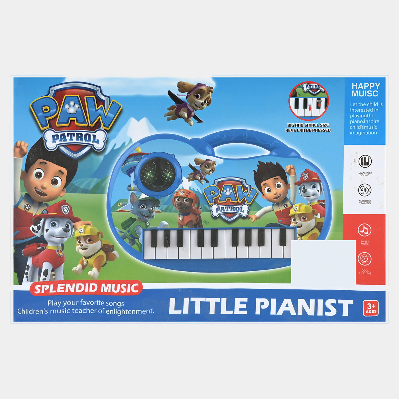 Character Light & Music Piano For Kids