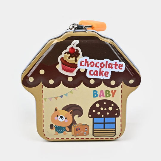 Metal Coin/Money Box with Lock For Kids