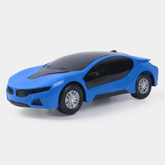 3D Famous Car Toy With Light & Music For Kids