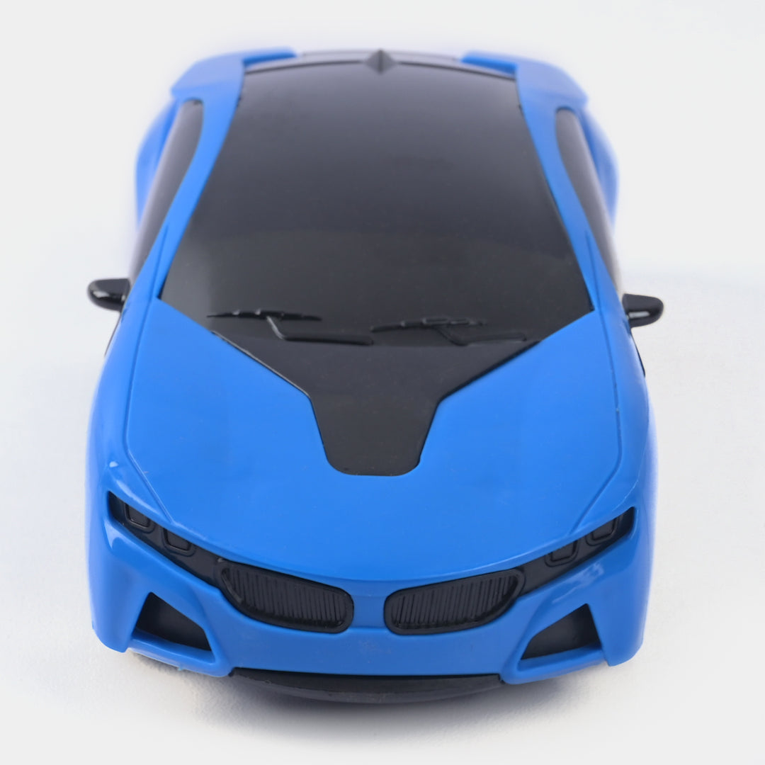 3D Famous Car Toy With Light & Music For Kids