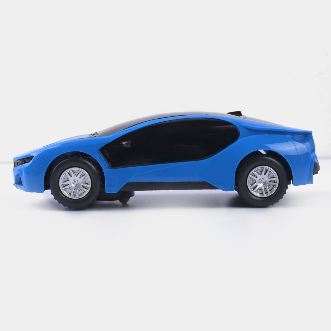 3D Famous Car Toy With Light & Music For Kids