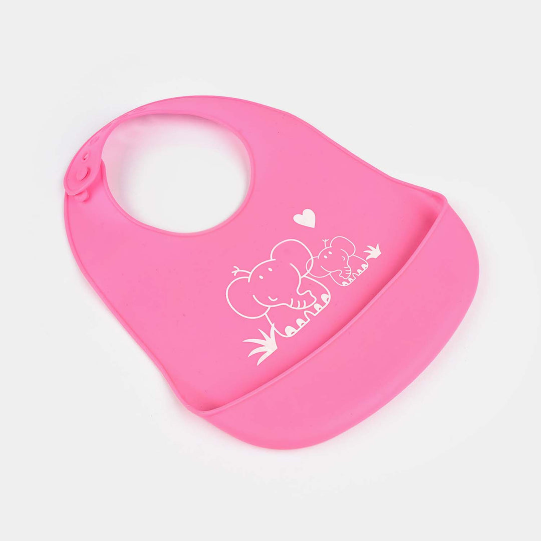 Baby Silicone Food Catcher Bib