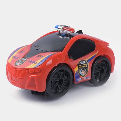 Police Car Toy Universal Wheel For Kids