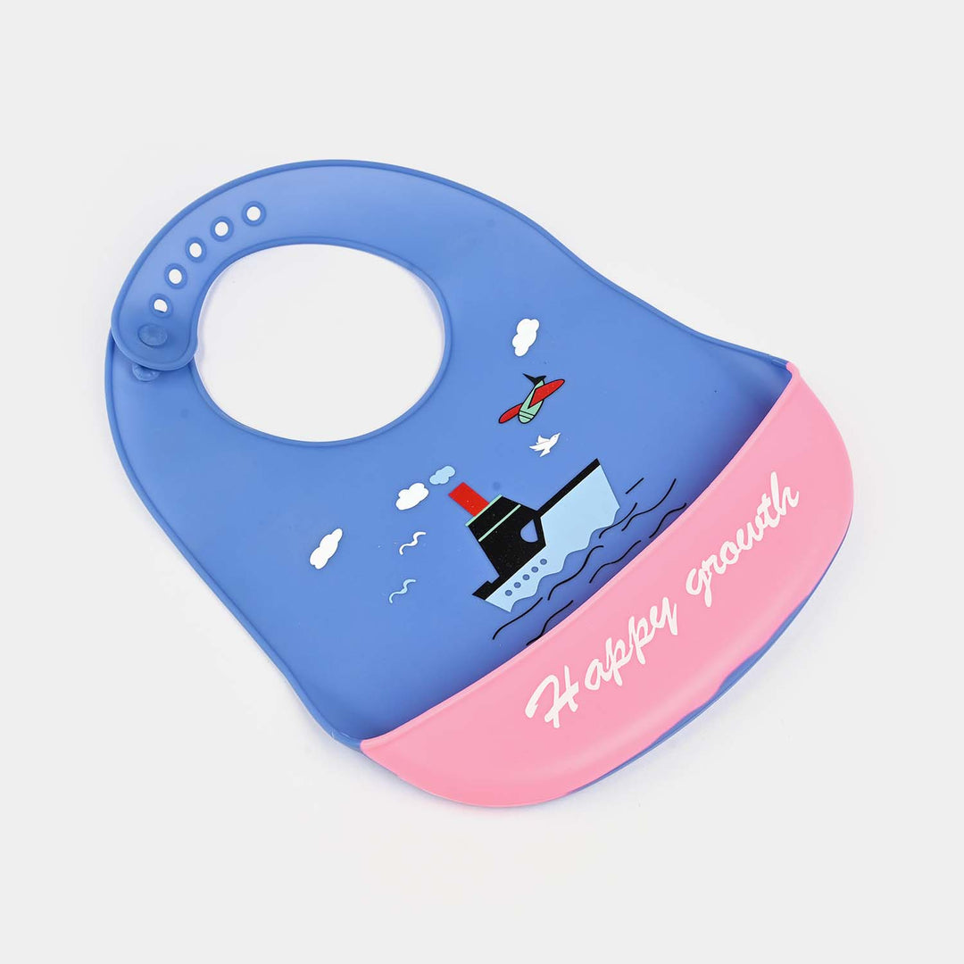 Baby Silicone Food Catcher Bib