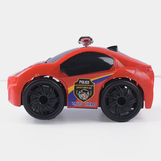 Police Car Toy Universal Wheel For Kids