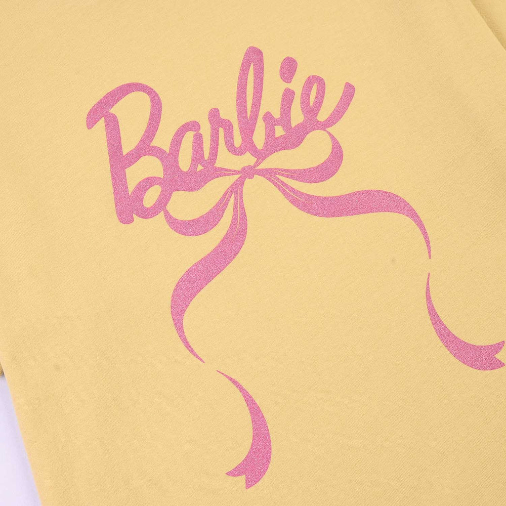 Girls Jersey/Terry T-Shirts Character - Straw