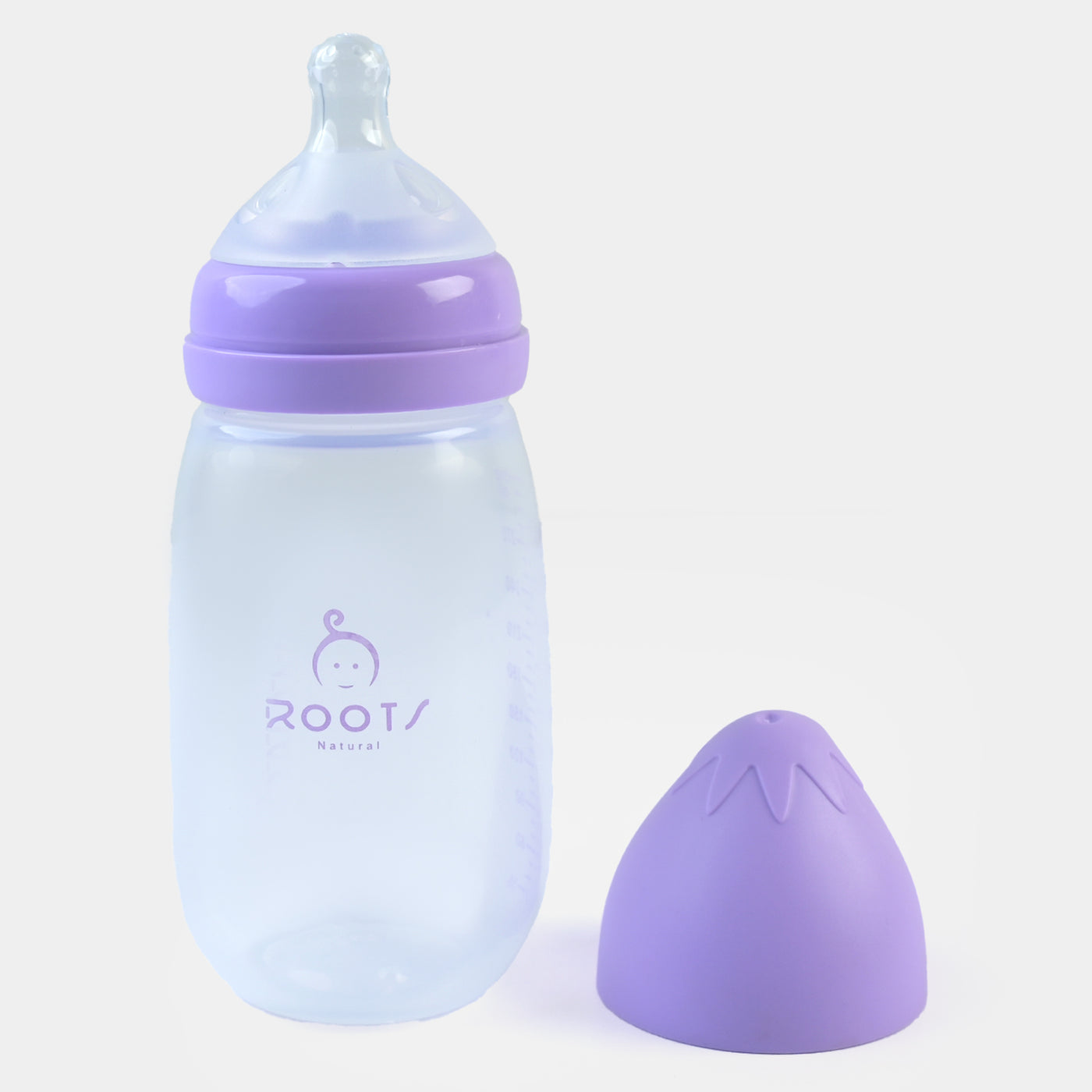 Wide-Neck Baby Feeder Bottle | 310ML | Purple | J1013