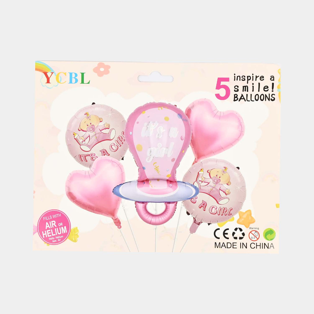 Foil Balloons 5PCs Set
