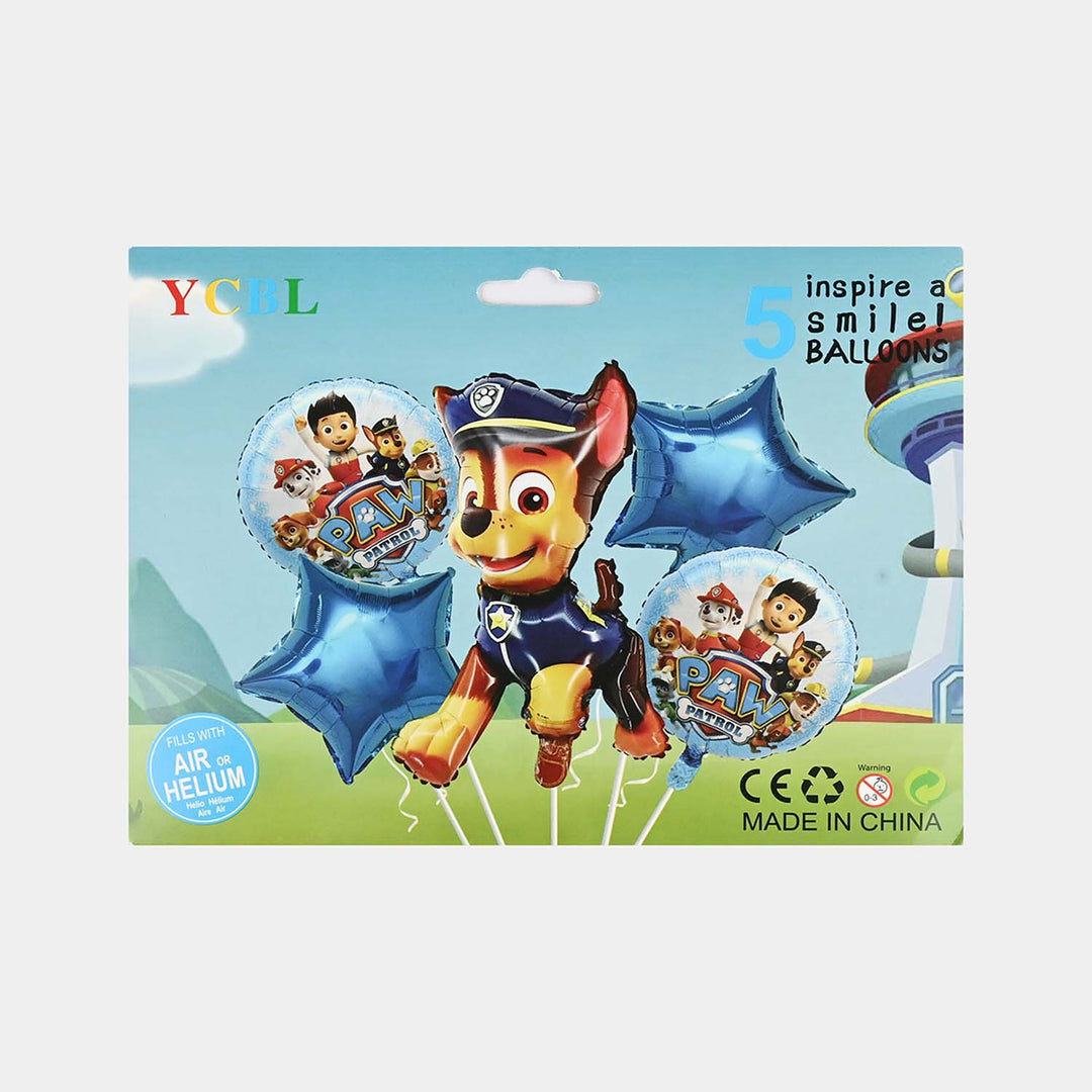 Foil Balloons 5PCs Set