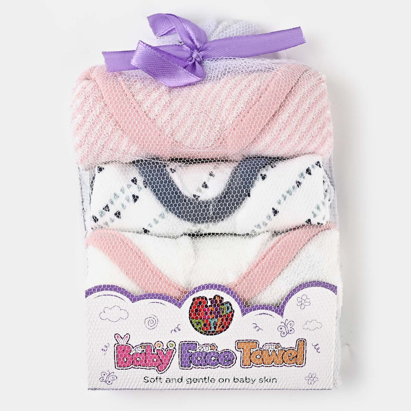 Baby Face Towel 4Pcs - Set