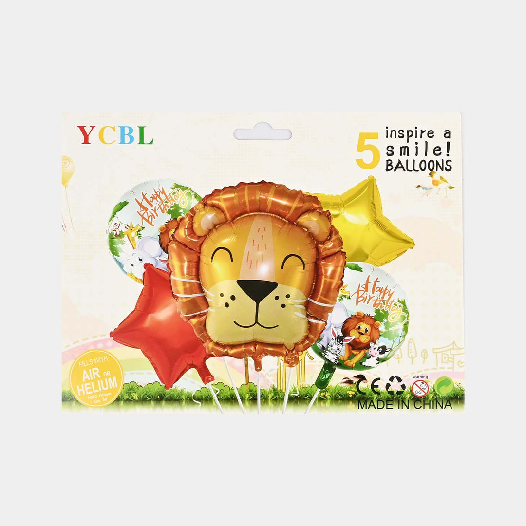 Foil Balloons 5PCs Set