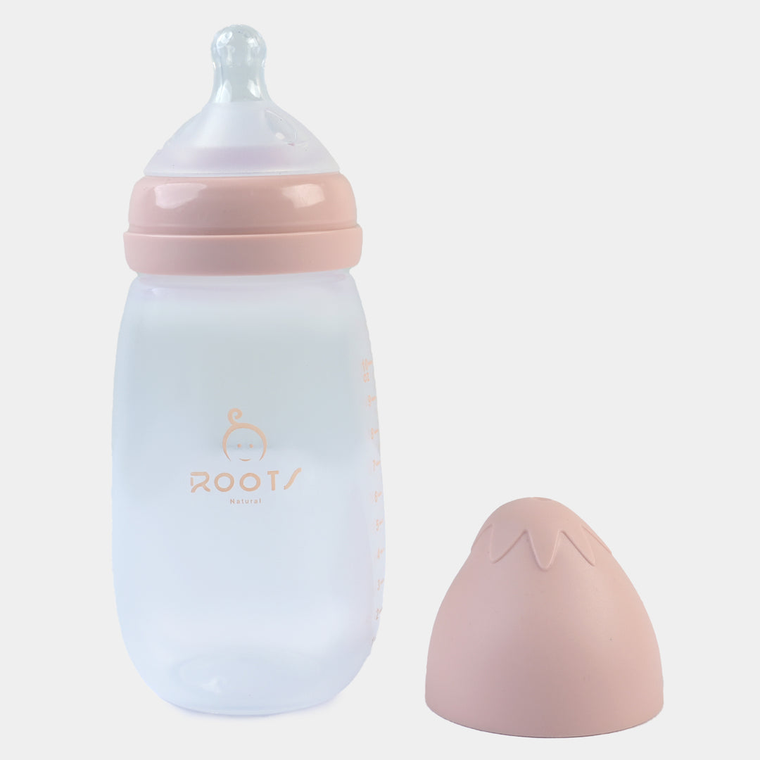 Wide-Neck Baby Feeder Bottle | 310ML | Pink | J1013