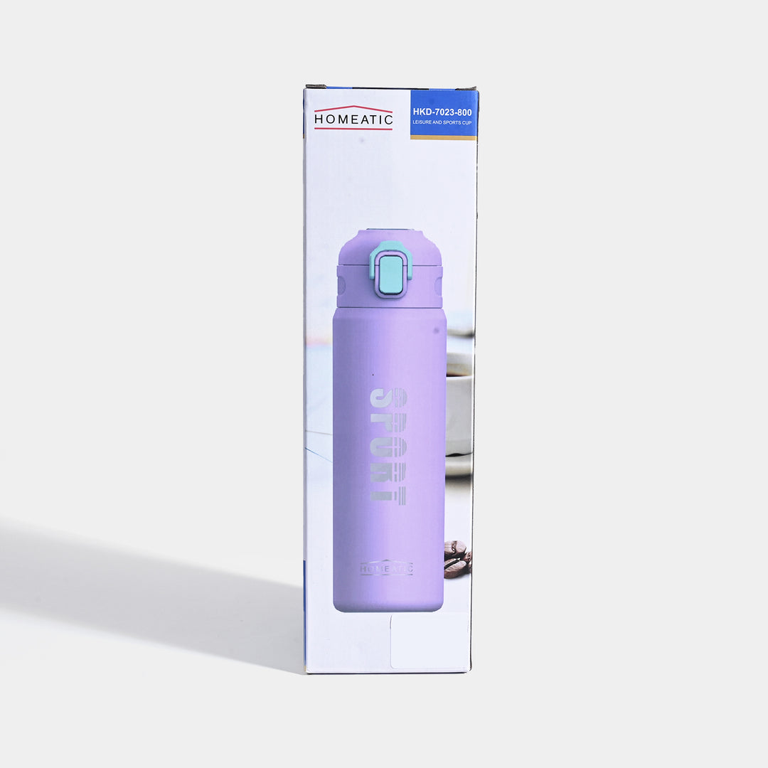 WATER BOTTLE STAINLESS STEEL | 800ML