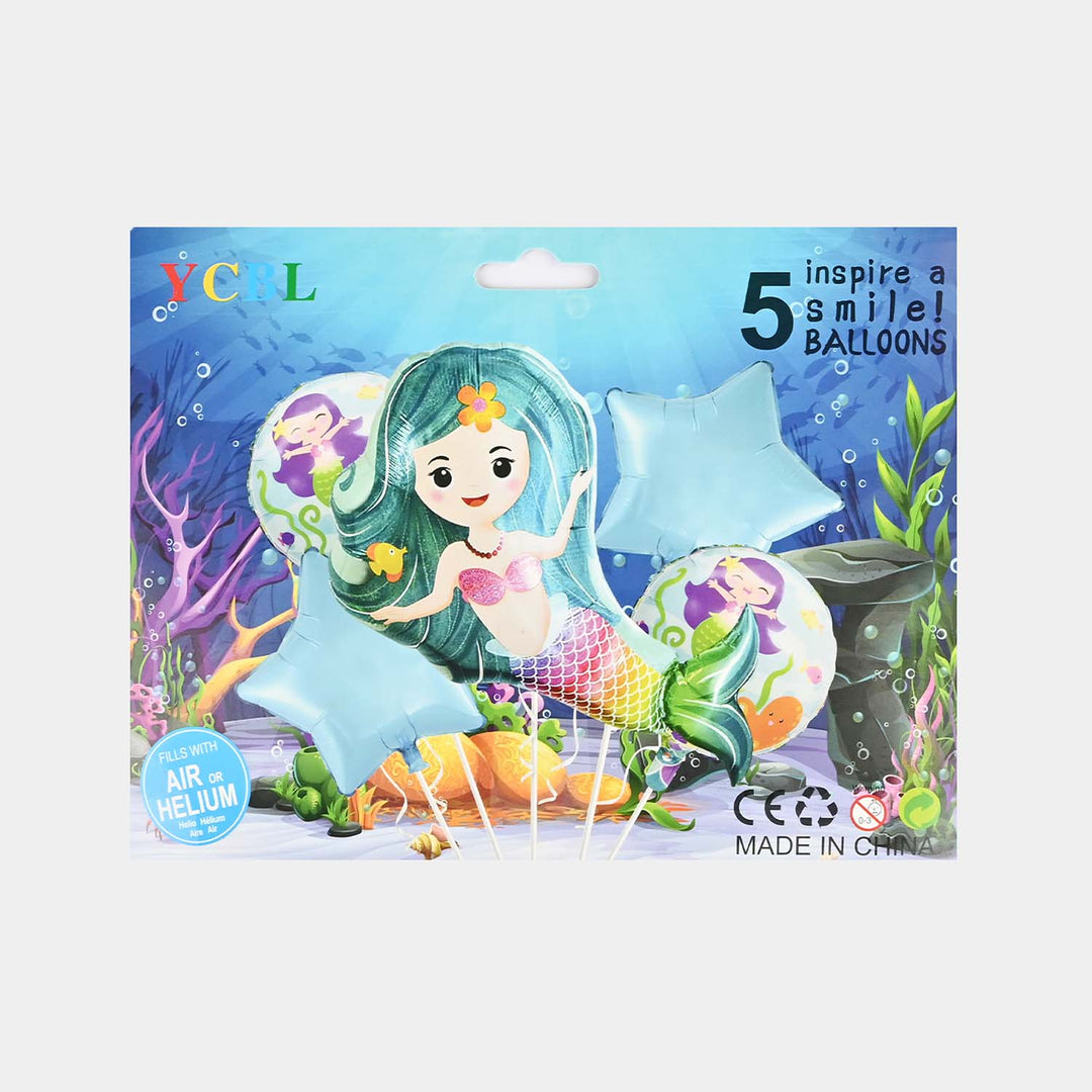 Foil Balloons 5PCs Set
