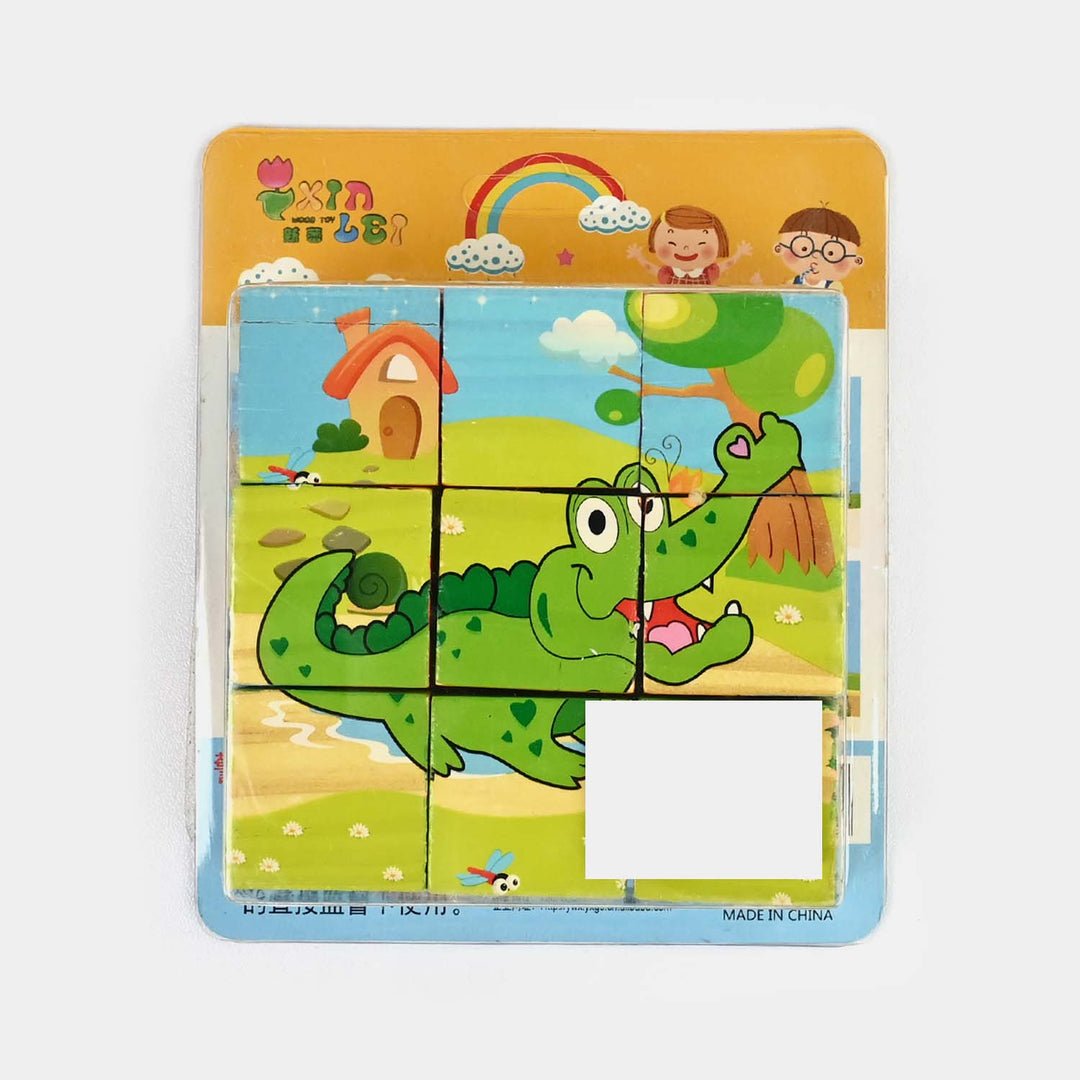 Wooden Sheet Animal Puzzle Board 204 7-6