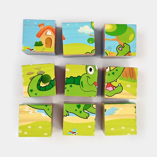 Wooden Sheet Animal Puzzle Board 204 7-6