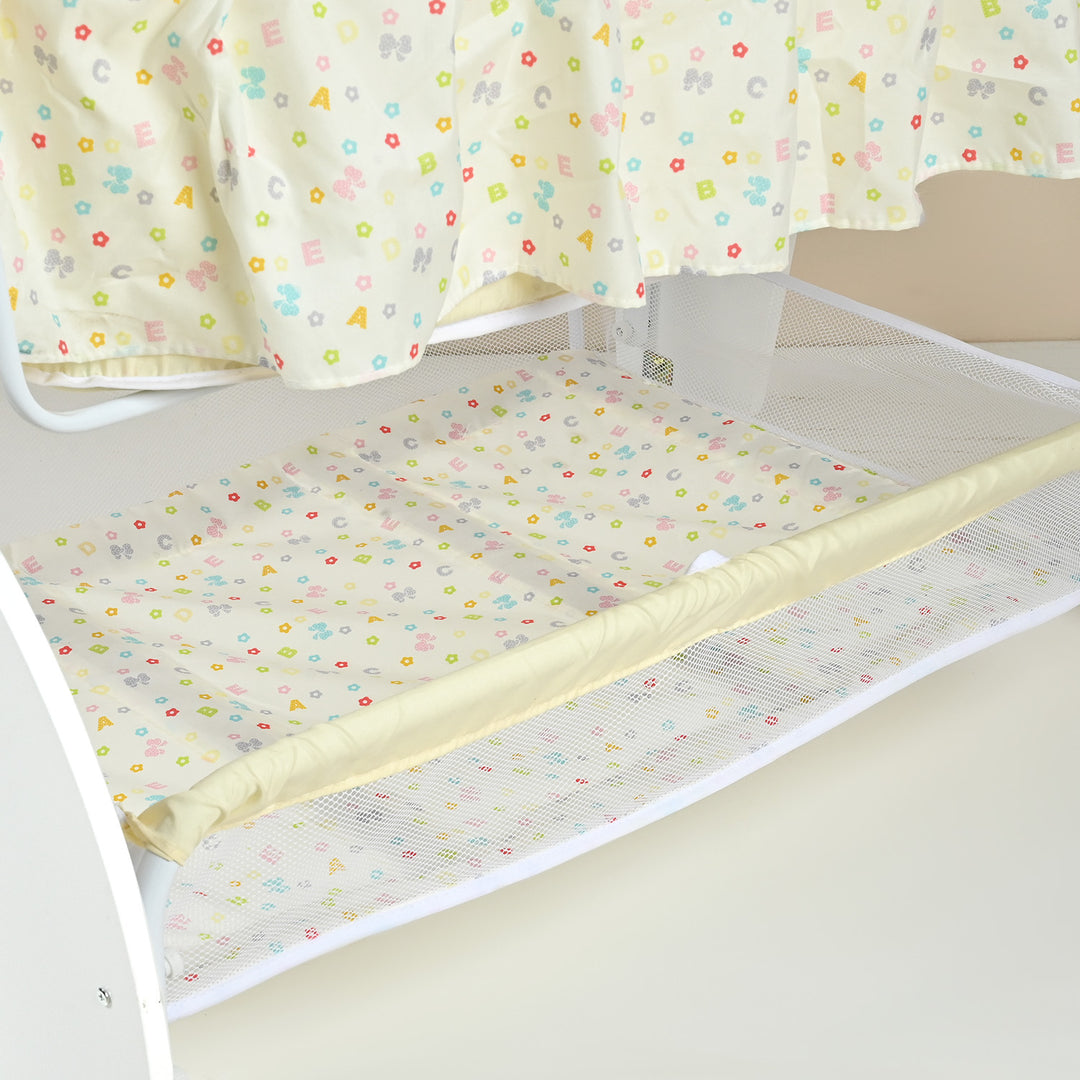 2-in-1 Baby Cradle with Detachable Bassinet