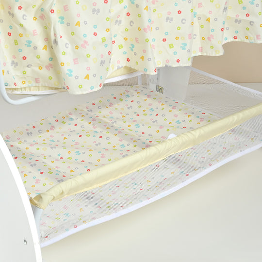 2-in-1 Baby Cradle with Detachable Bassinet