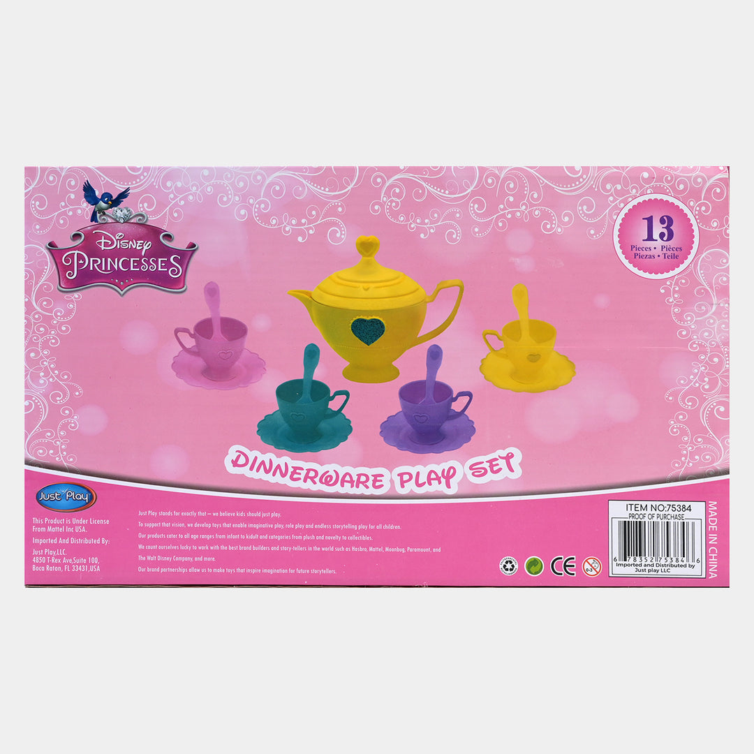 Dinnerware Play Set For Girls