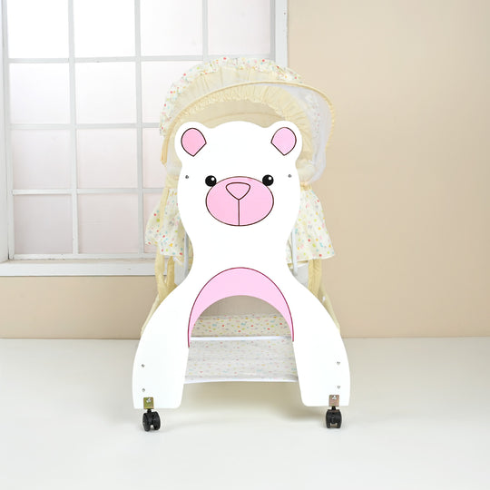 2-in-1 Baby Cradle with Detachable Bassinet