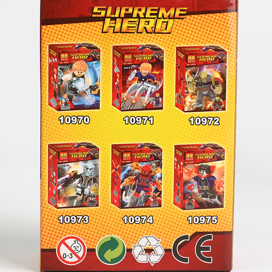Mini Character Figure Building Blocks Set