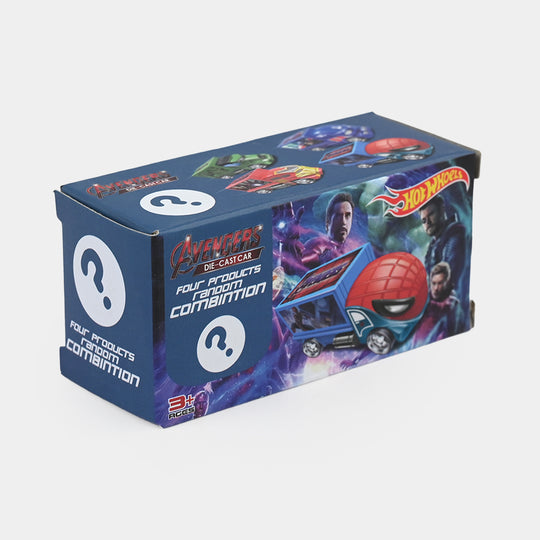Superhero Free-Wheel Mini Vehicle Toy