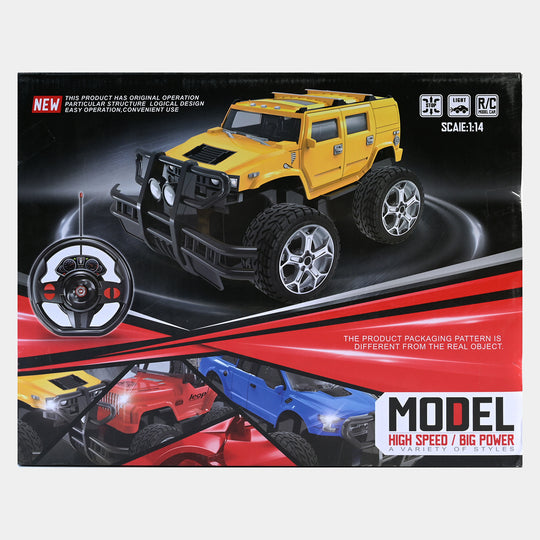 Remote Control Model Jeep For Kids