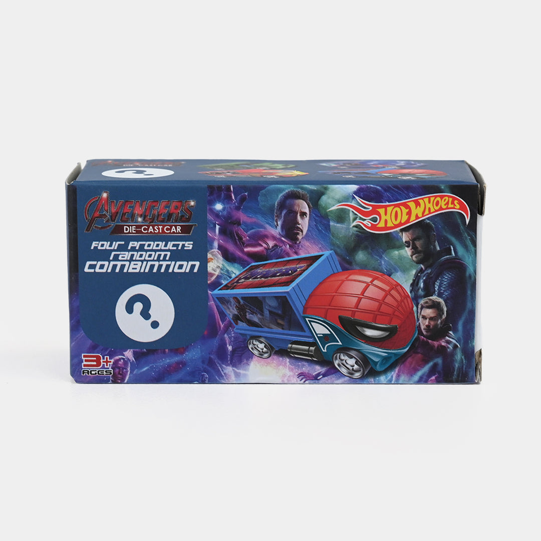 Superhero Free-Wheel Mini Vehicle Toy