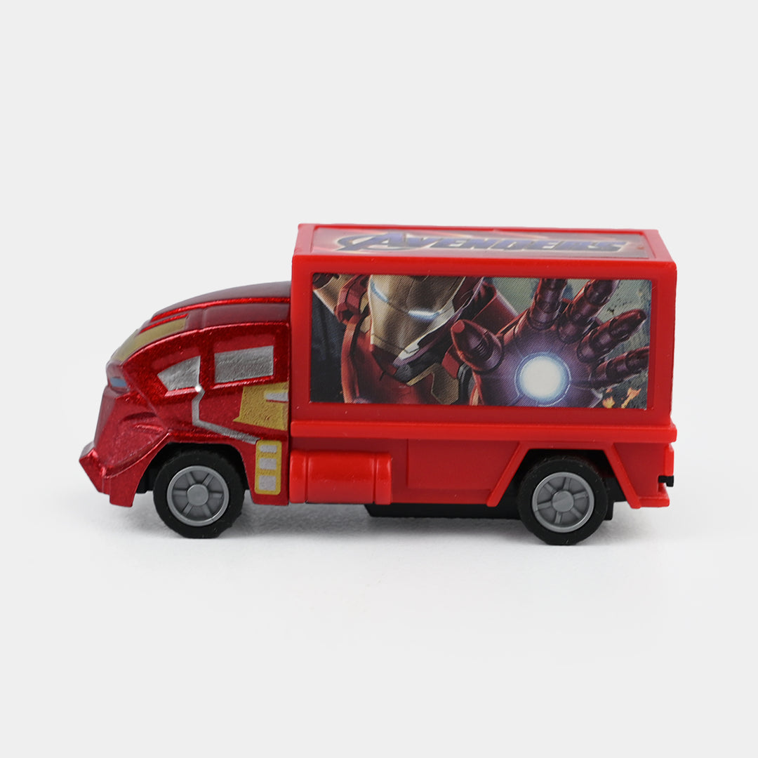 Superhero Free-Wheel Mini Vehicle Toy
