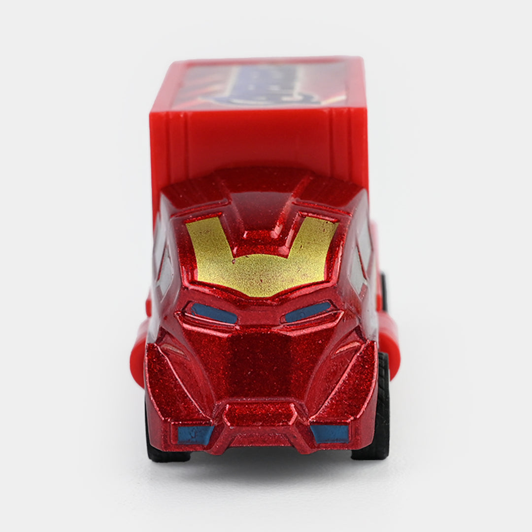Superhero Free-Wheel Mini Vehicle Toy