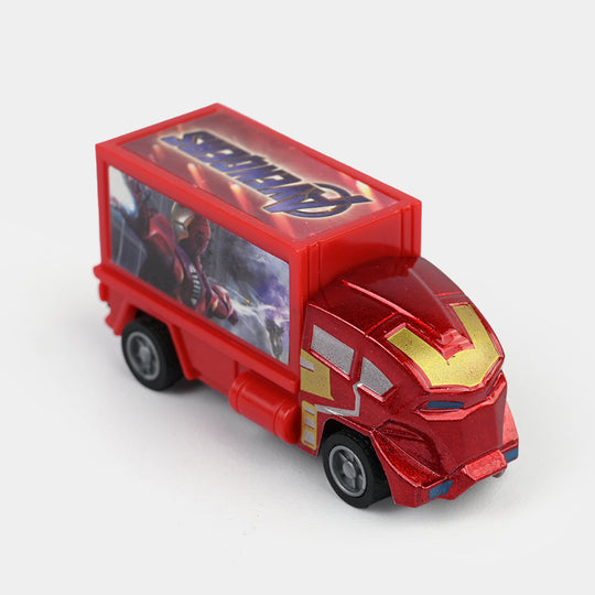 Superhero Free-Wheel Mini Vehicle Toy