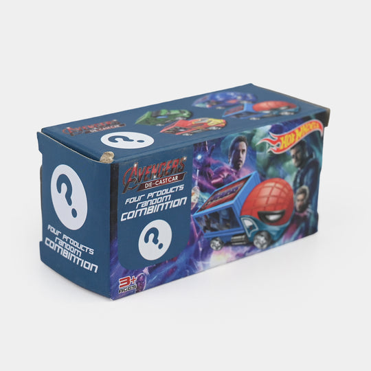 Superhero Free-Wheel Mini Vehicle Toy