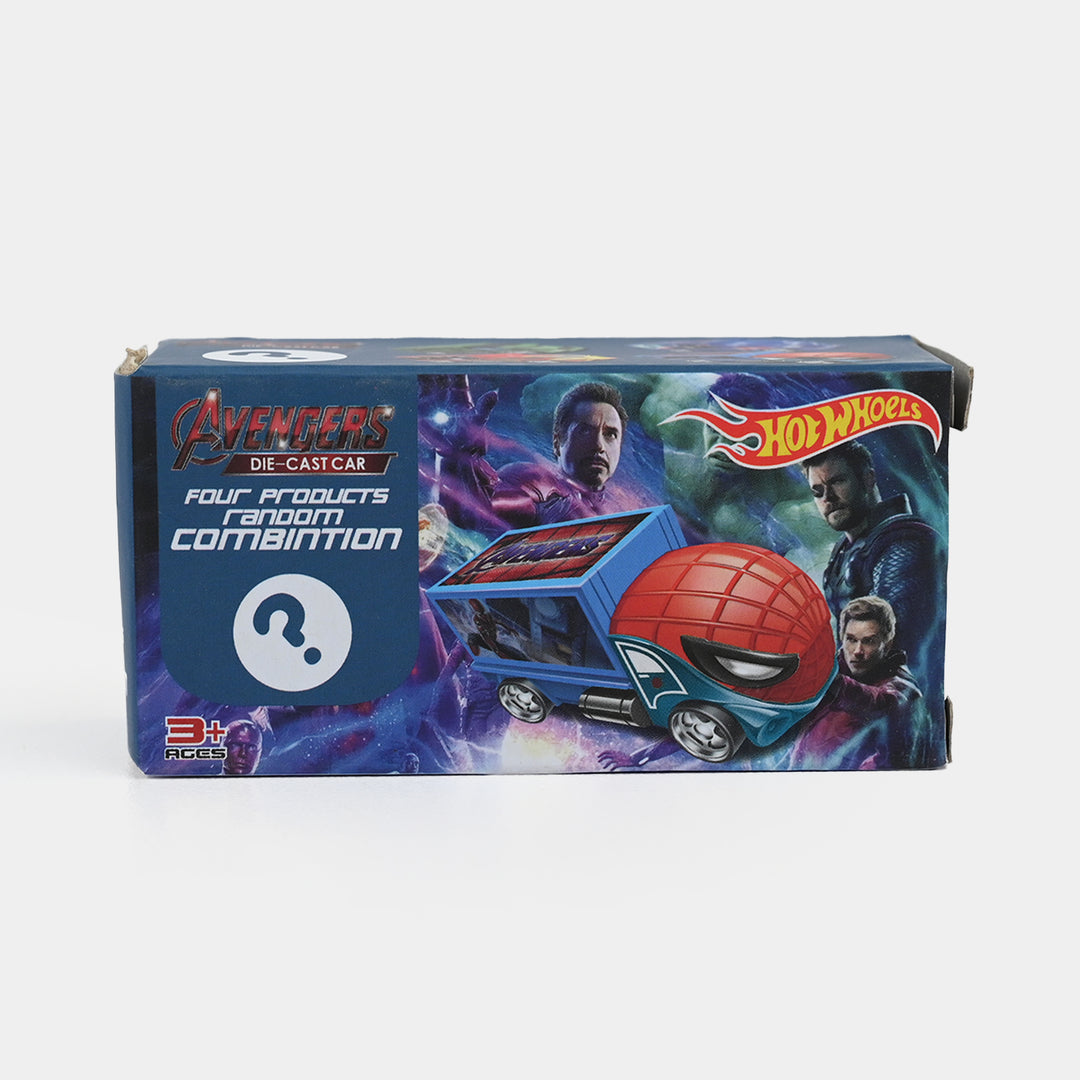 Superhero Free-Wheel Mini Vehicle Toy