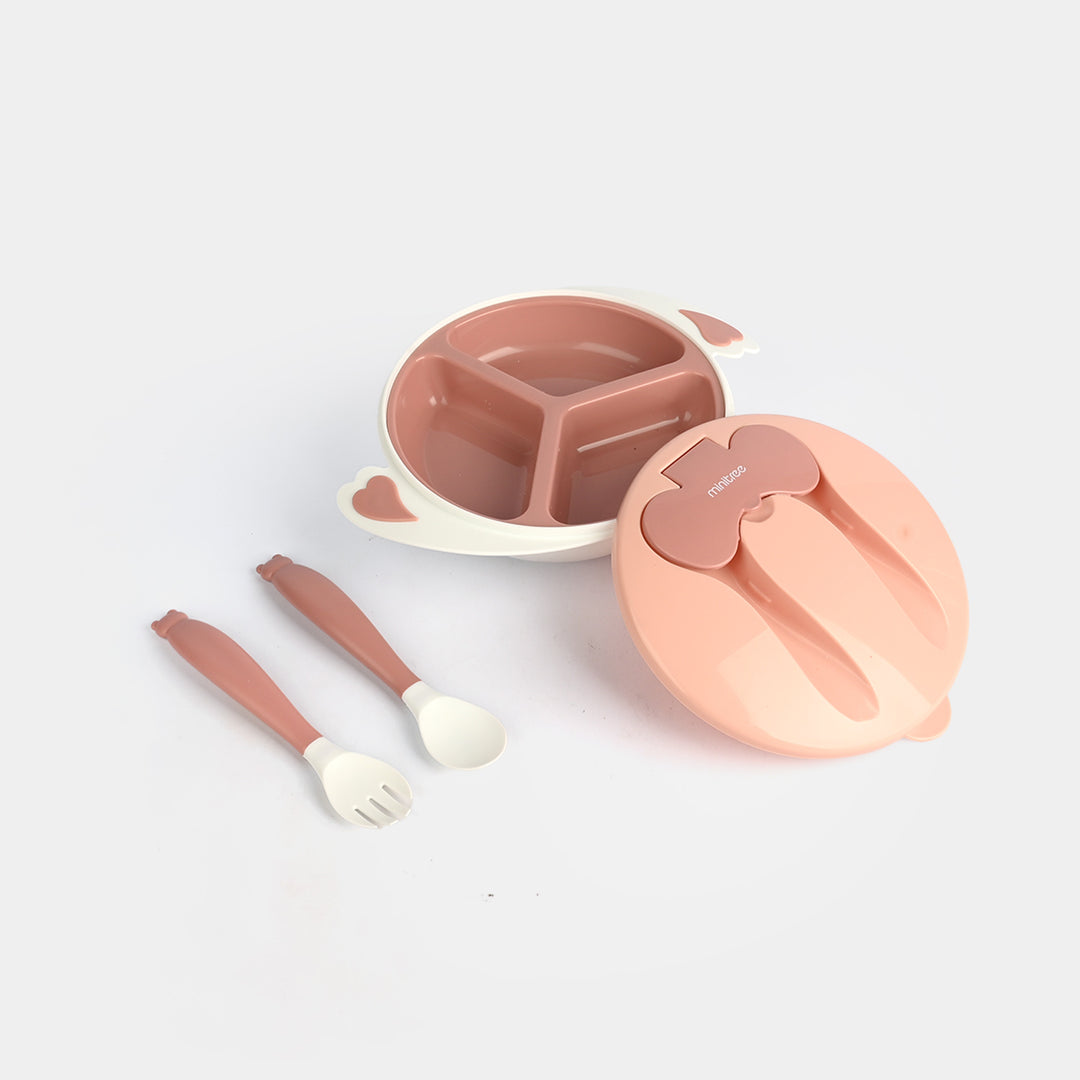Minitree 3-Piece Kids Bowl & Spoon Set