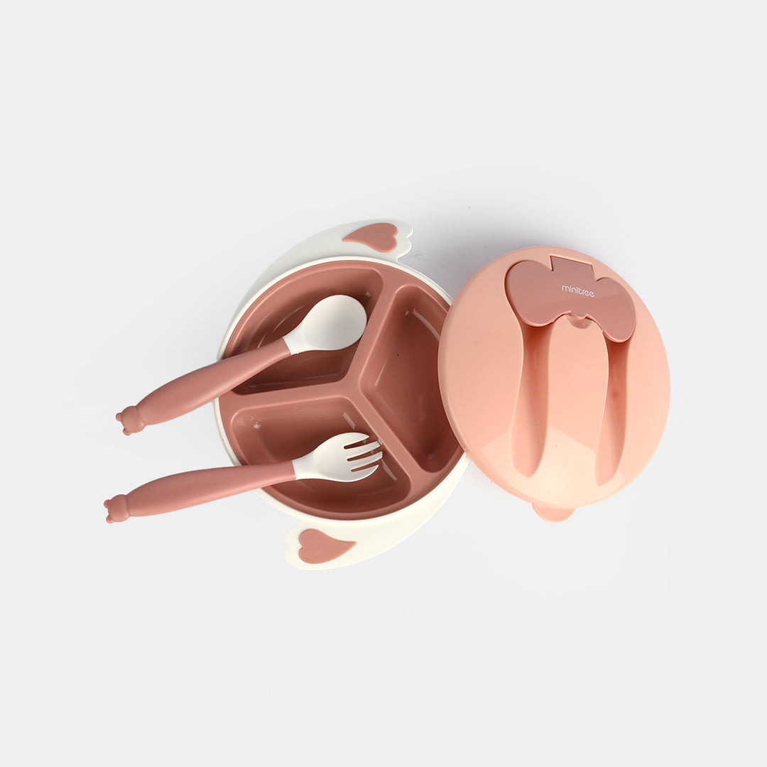 Minitree 3-Piece Kids Bowl & Spoon Set
