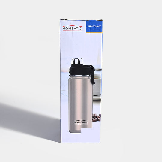 WATER BOTTLE STAINLESS STEEL | 650ML