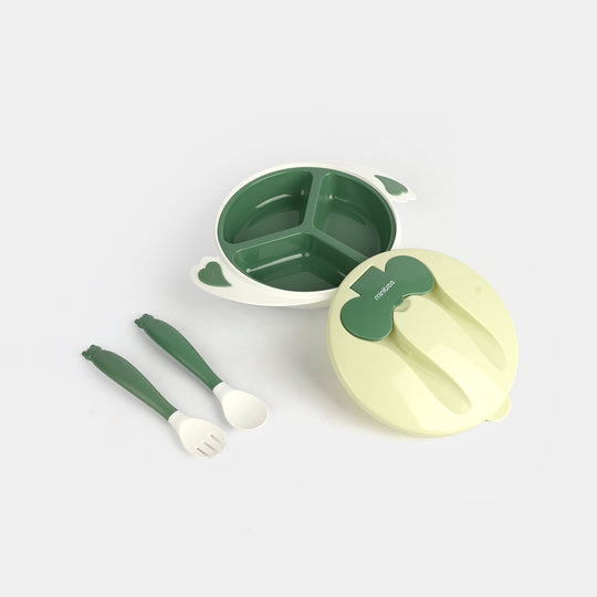 Minitree 3-Piece Kids Bowl & Spoon Set
