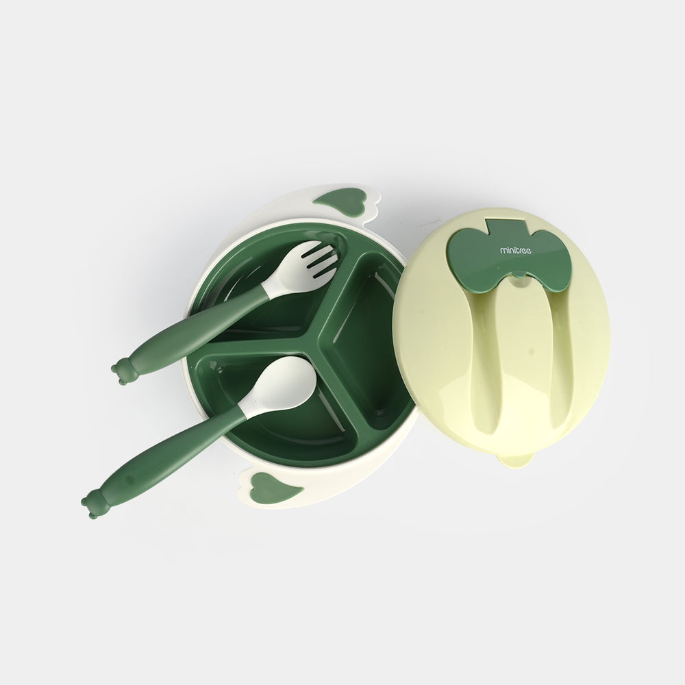 Minitree 3-Piece Kids Bowl & Spoon Set