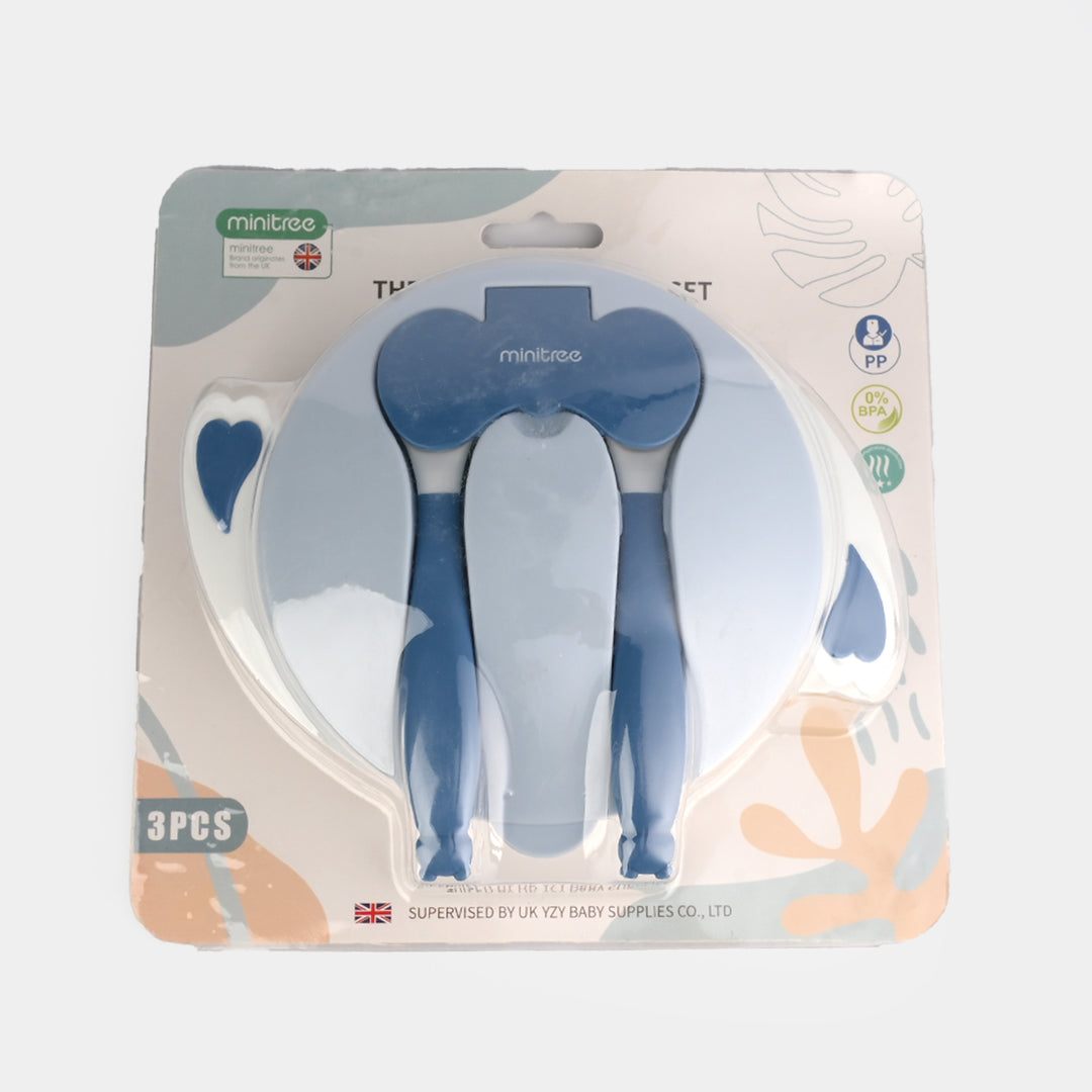 Minitree 3-Piece Kids Bowl & Spoon Set