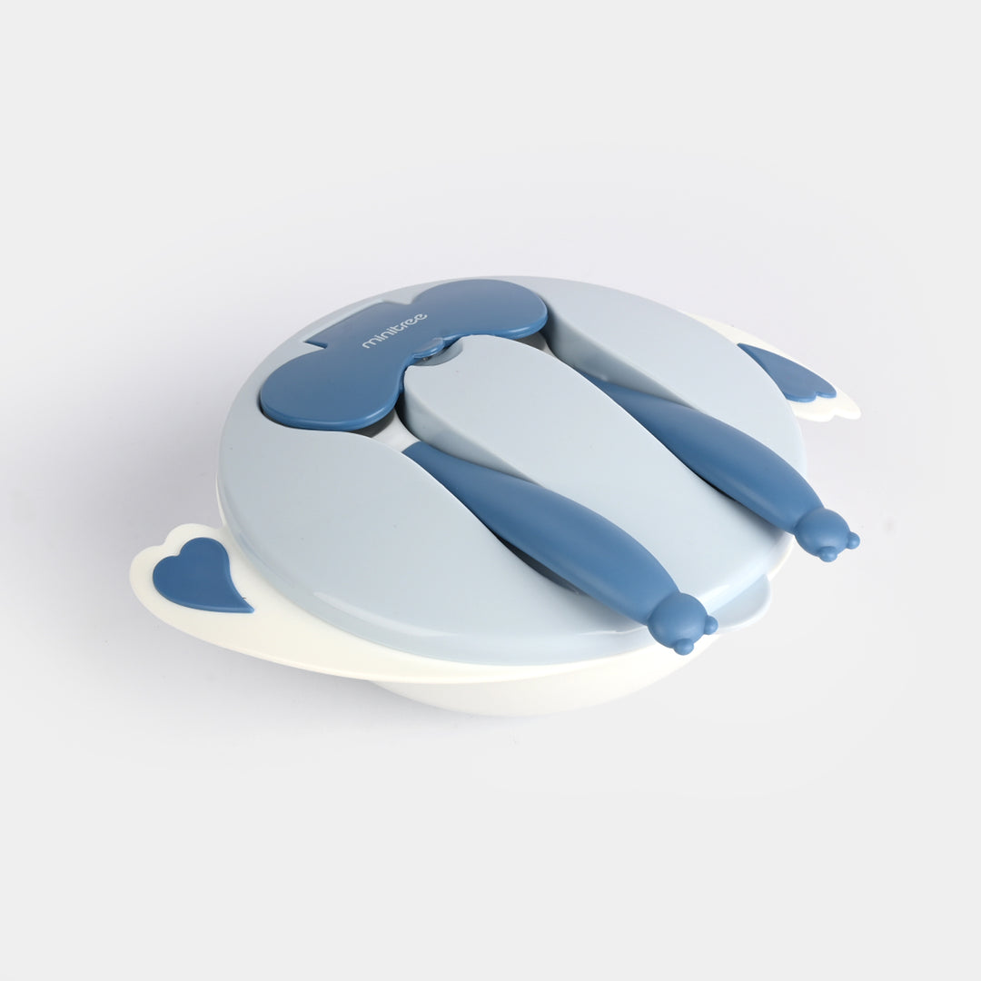 Minitree 3-Piece Kids Bowl & Spoon Set