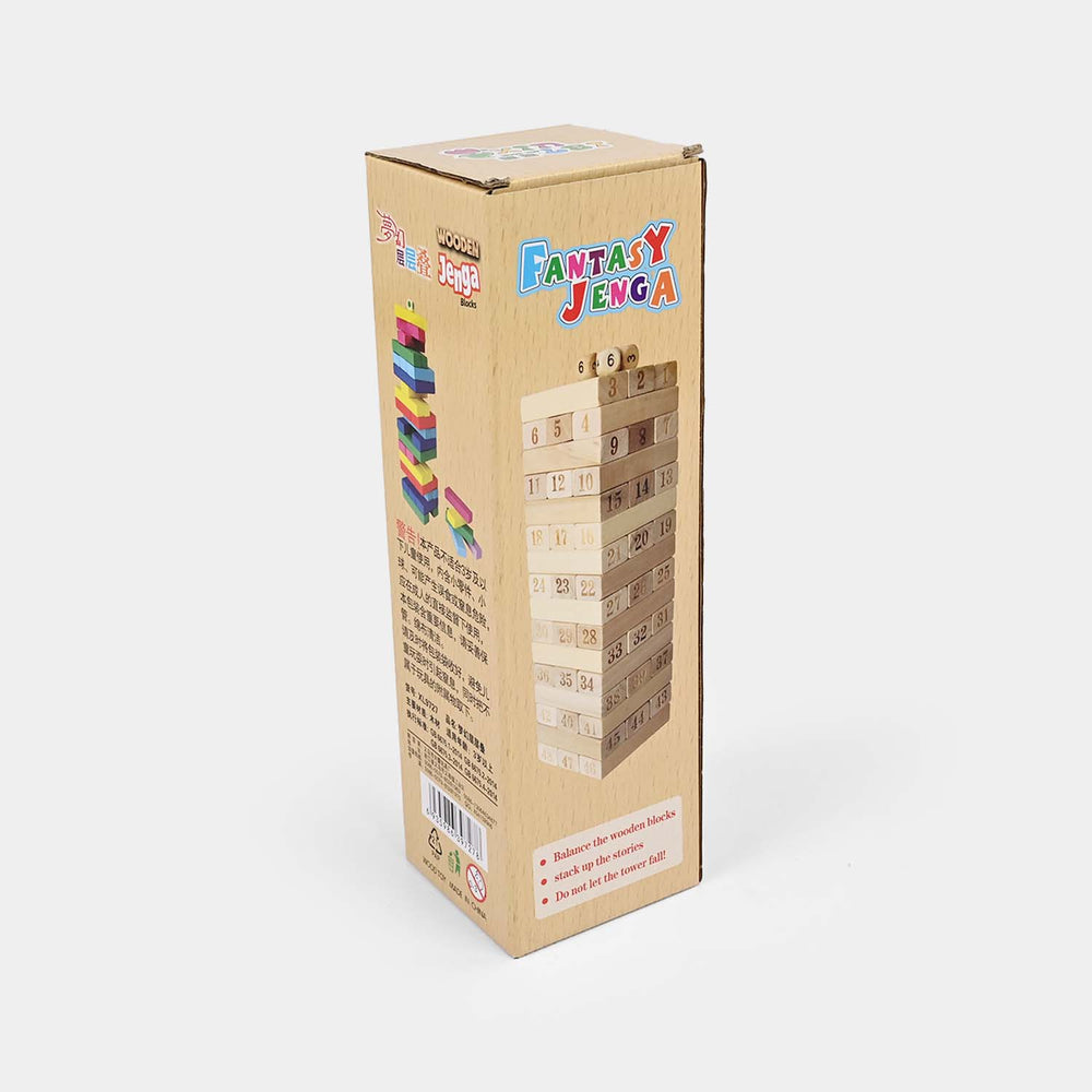 Fantasy Jenga Wooden Stacking Block Game
