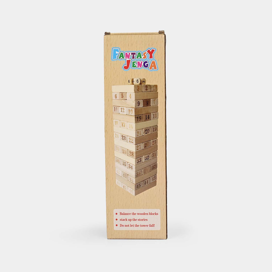 Fantasy Jenga Wooden Stacking Block Game