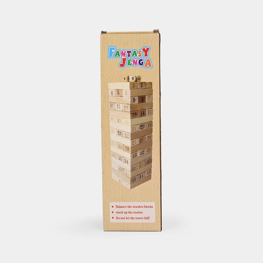 Fantasy Jenga Wooden Stacking Block Game
