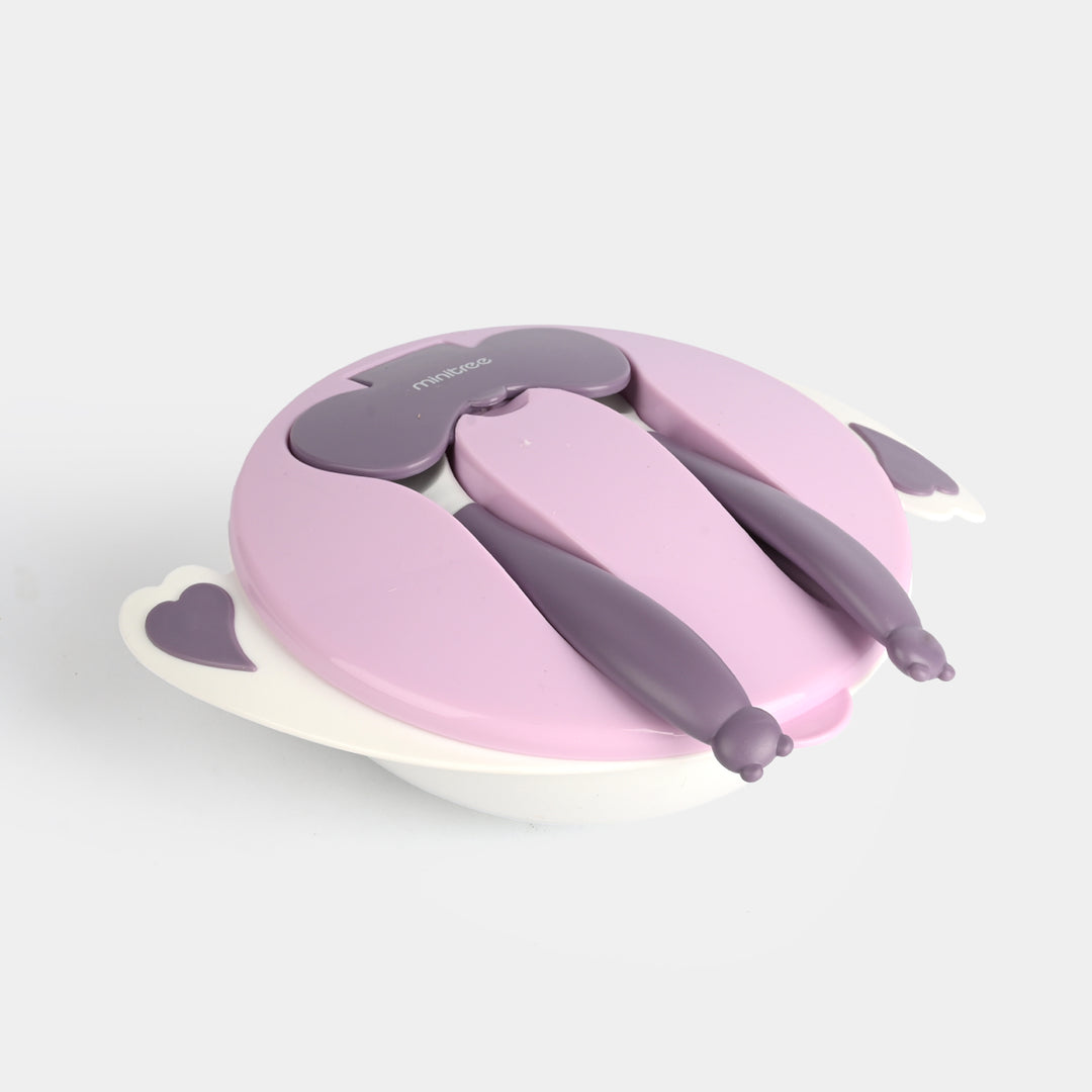 Minitree 3-Piece Kids Bowl & Spoon Set